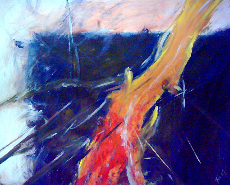 "the way out" - 80 x 100cm - 2007