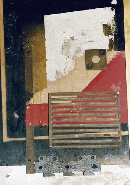 Der Eingang 40x65 cm  1987