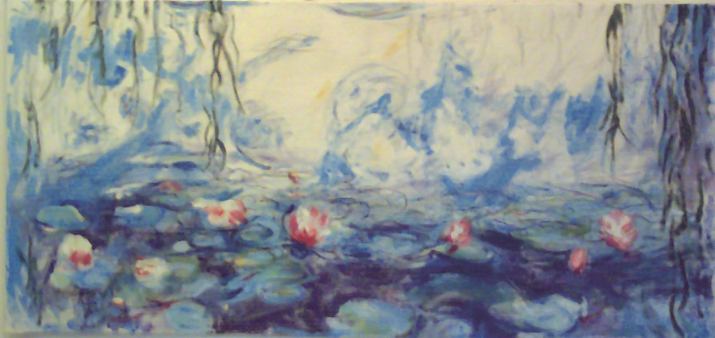 Wasserrosen Monet 108 x 80cm - 2007